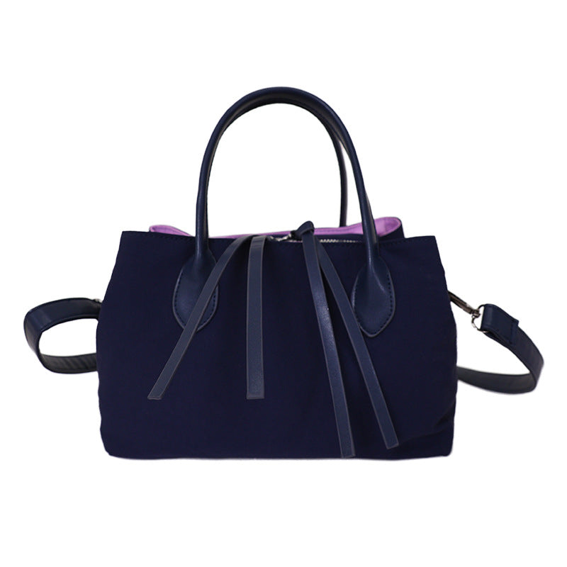 Naisten Olkalaukku Strukturoitu Satchel Moderni Design 5