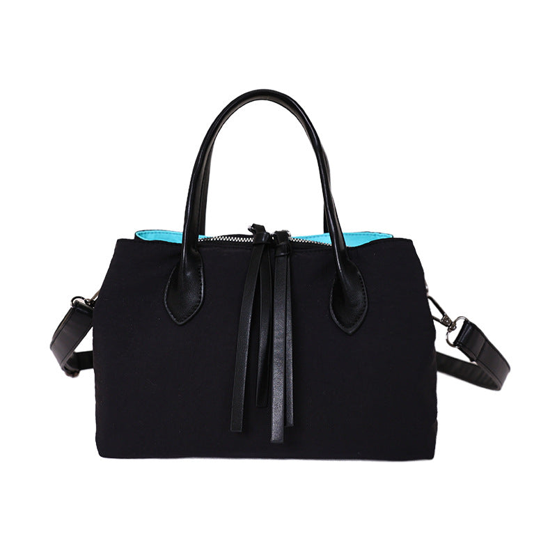 Naisten Olkalaukku Strukturoitu Satchel Moderni Design 6