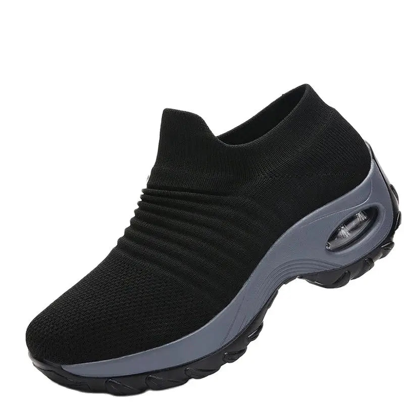 Naisten Orthopediset Sneakerit Alustalla Musta Valkoinen Punainen 2