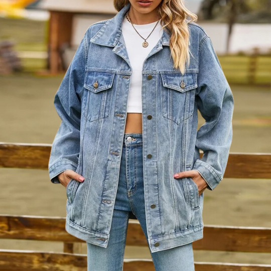 Naisten Oversize Retrojakke 1