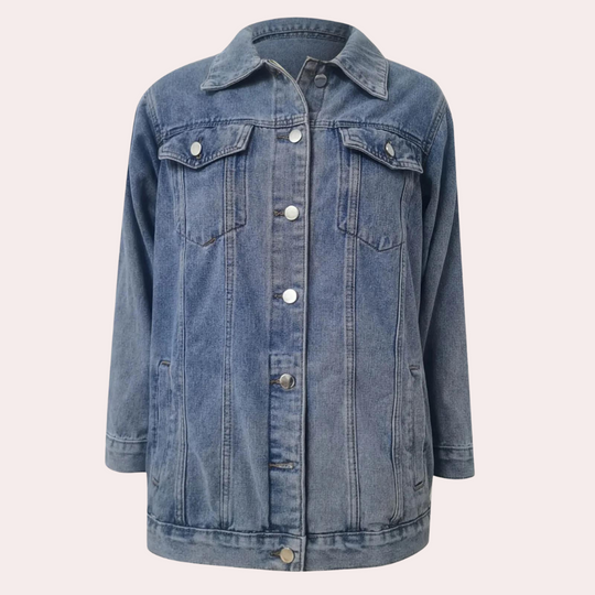 Naisten Oversize Retrojakke 4