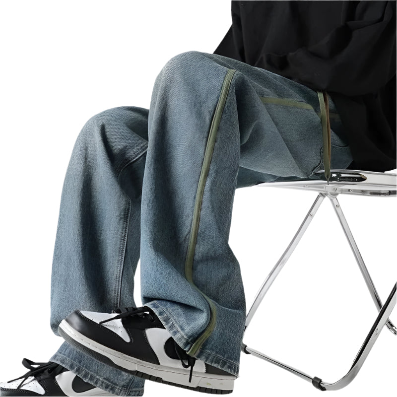 Naisten Oversized Farkut Pehmeä Denim 0