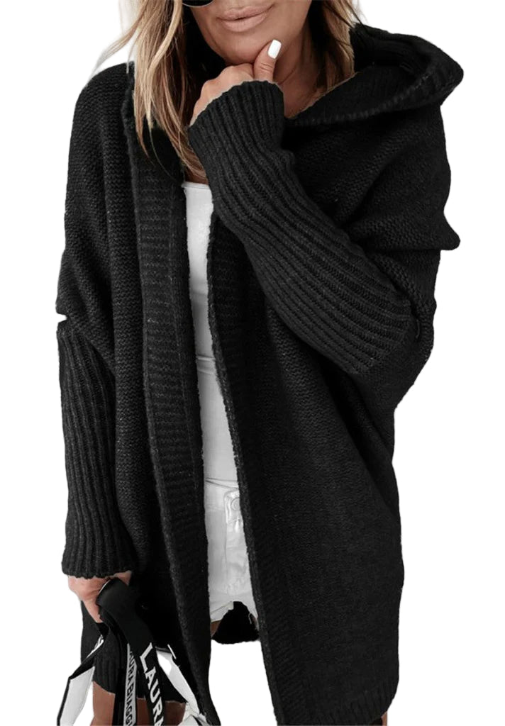 Naisten Oversized Neulecardigan Hupparilla Syksy/Talvi 0
