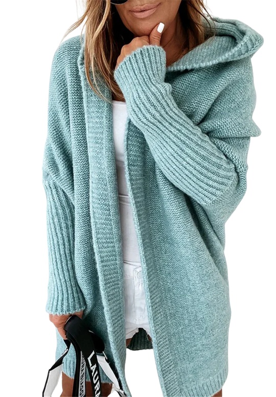 Naisten Oversized Neulecardigan Hupparilla Syksy/Talvi 3