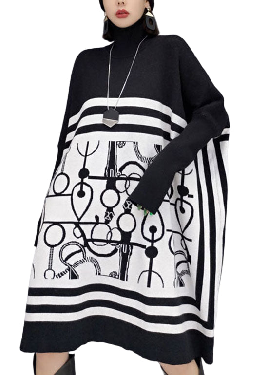 Naisten Pitkä Mekko Korkealla Kauluksella 0