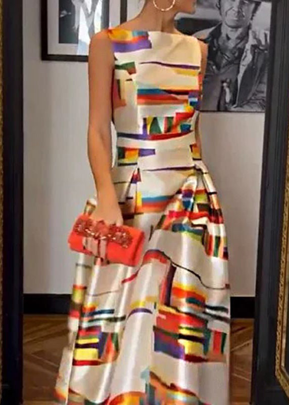 Naisten Pitkä Mekko Korkealla Vyötäröllä 1