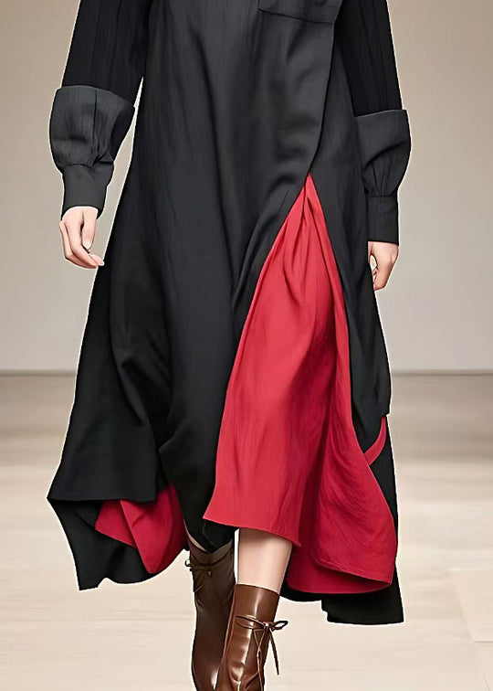 Naisten Pitkä Mekko Turtleneck Muotoilu 4