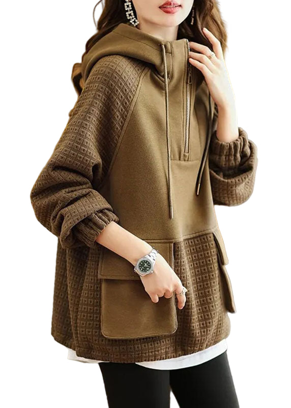 Naisten Pitkähihainen Huppari Kiristysnyörillä 0