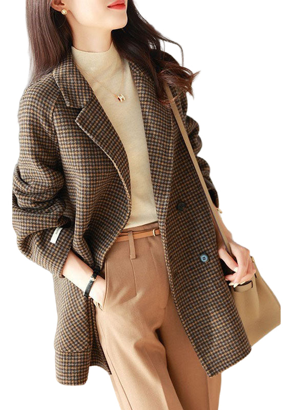 Naisten Pitkähihaiset Ruututakit Taskuilla 0