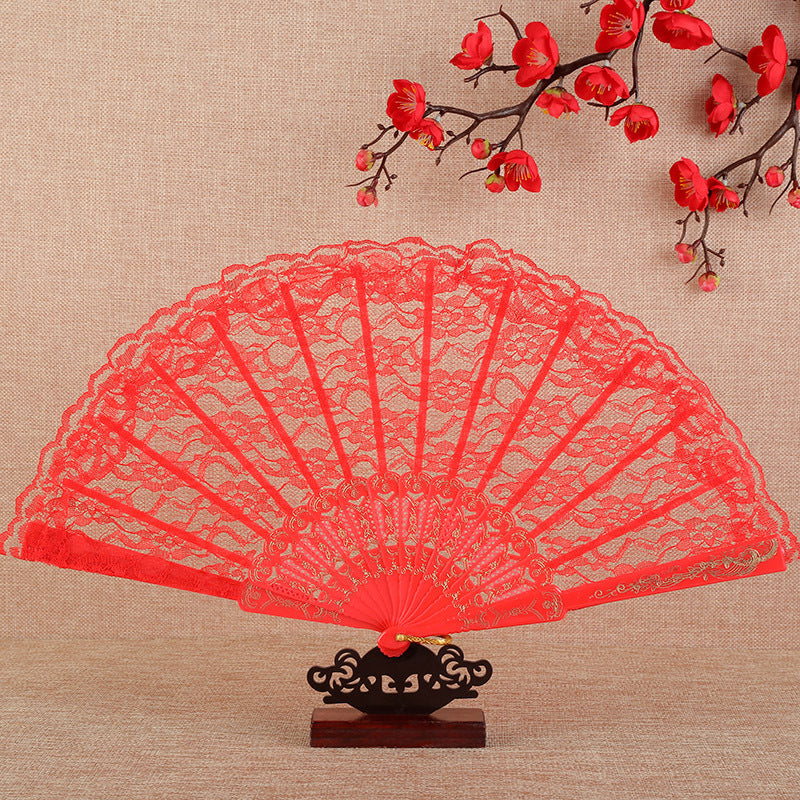 Naisten Pitsikäsiviuhka Tyylikäs Lisävaruste 2