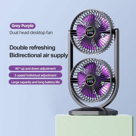 Naisten Pöytäfan Innovatiivinen Kaksisuuntainen Tuuletin 0