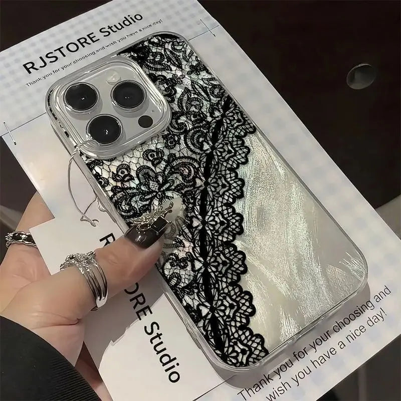 Naisten Puhelinkotelo iPhone 17 Kaunis Pitsikuviointi 0