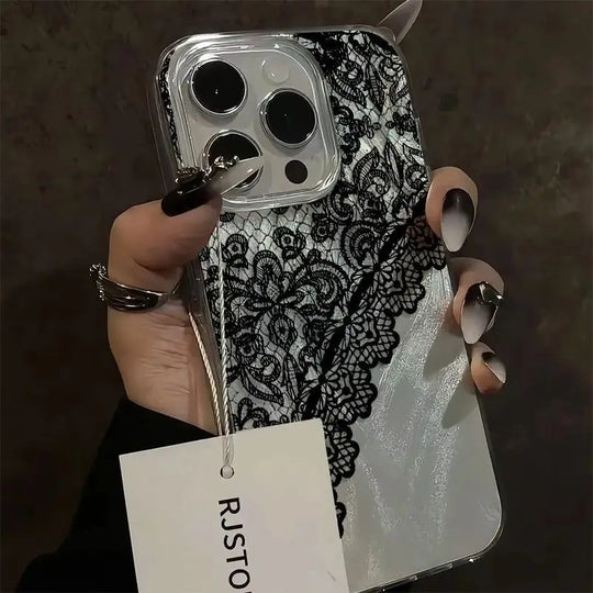 Naisten Puhelinkotelo iPhone 17 Kaunis Pitsikuviointi 2