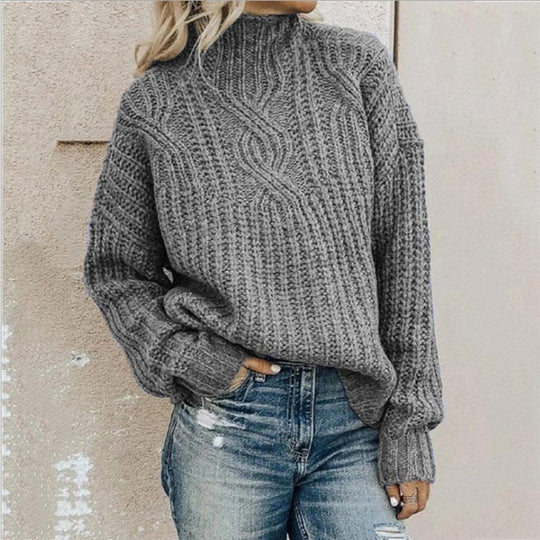 Naisten Pullover Klassinen Mukavuus 2