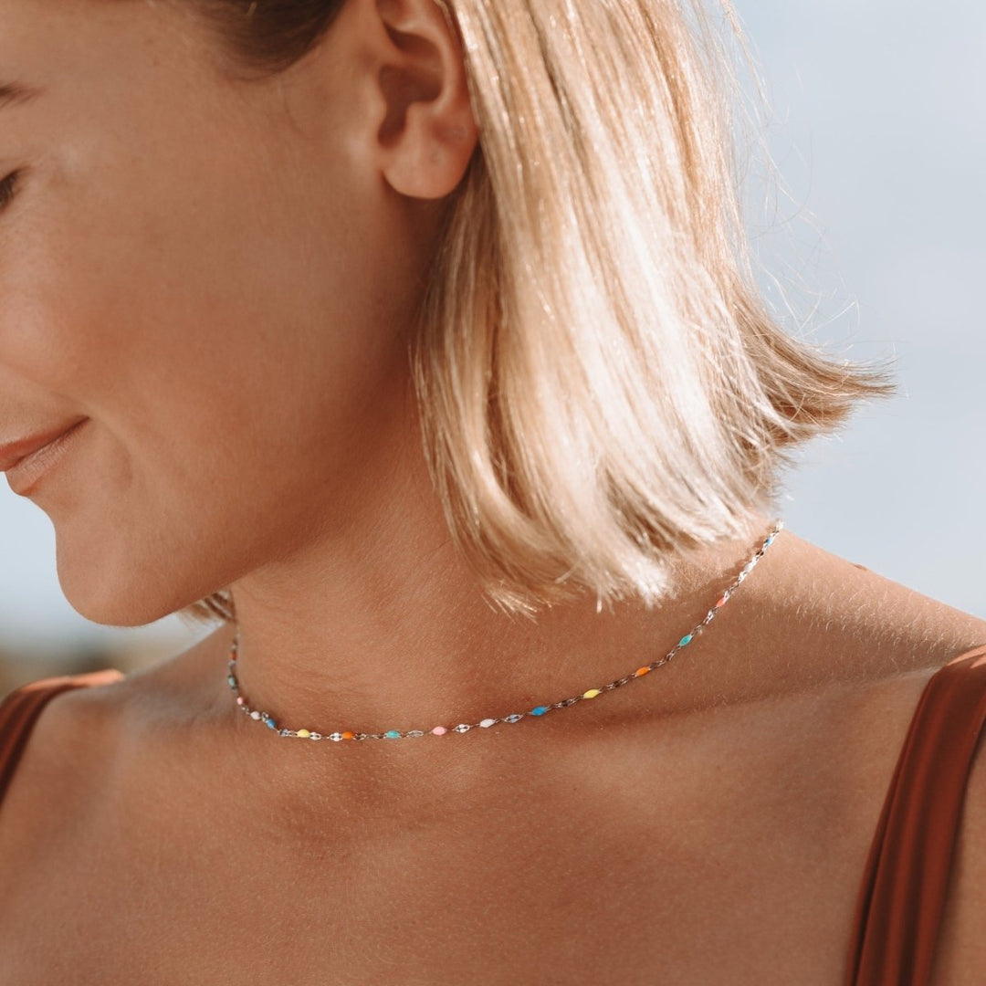 Naisten Rainbow Choker -kaulakoru 4