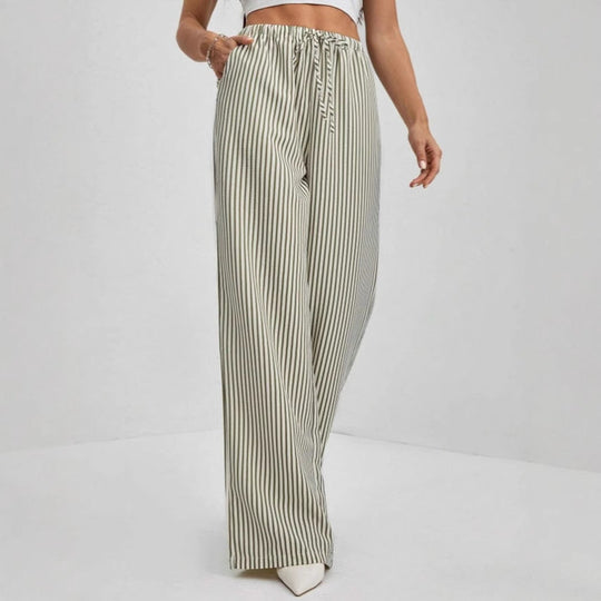 Naisten Rento Suora Jalkahousut 1