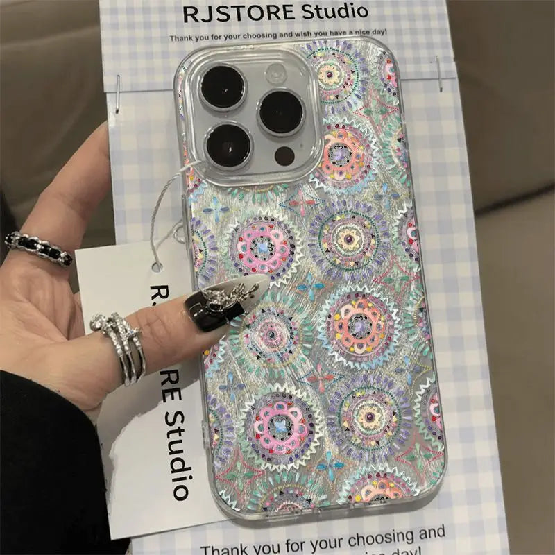 Naisten Retro-tyylinen Puhelinkotelo iPhonelle 5