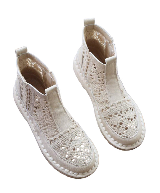 Naisten Saappaat Pitsiyksityiskohdilla 0