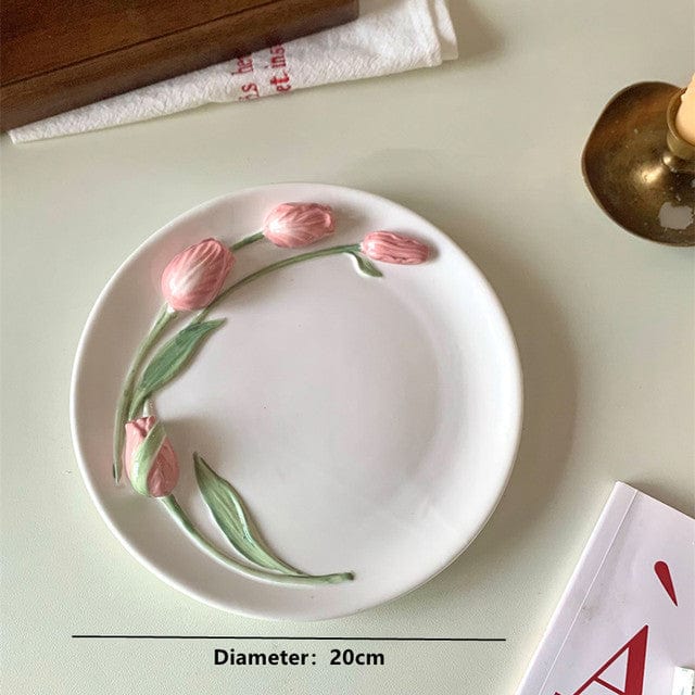 Naisten Serveerilautanen Käsinmaalattu Grillaamiseen ja Tapahtumiin 0