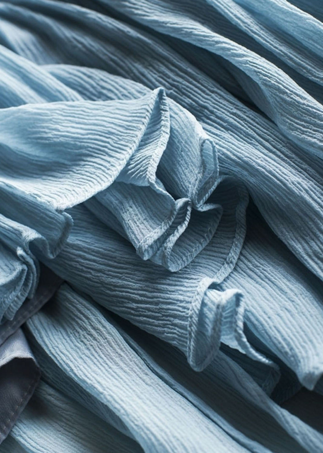 Naisten Sifonkipaita Spagettihihnalla ja Lyhtyhihalla 3