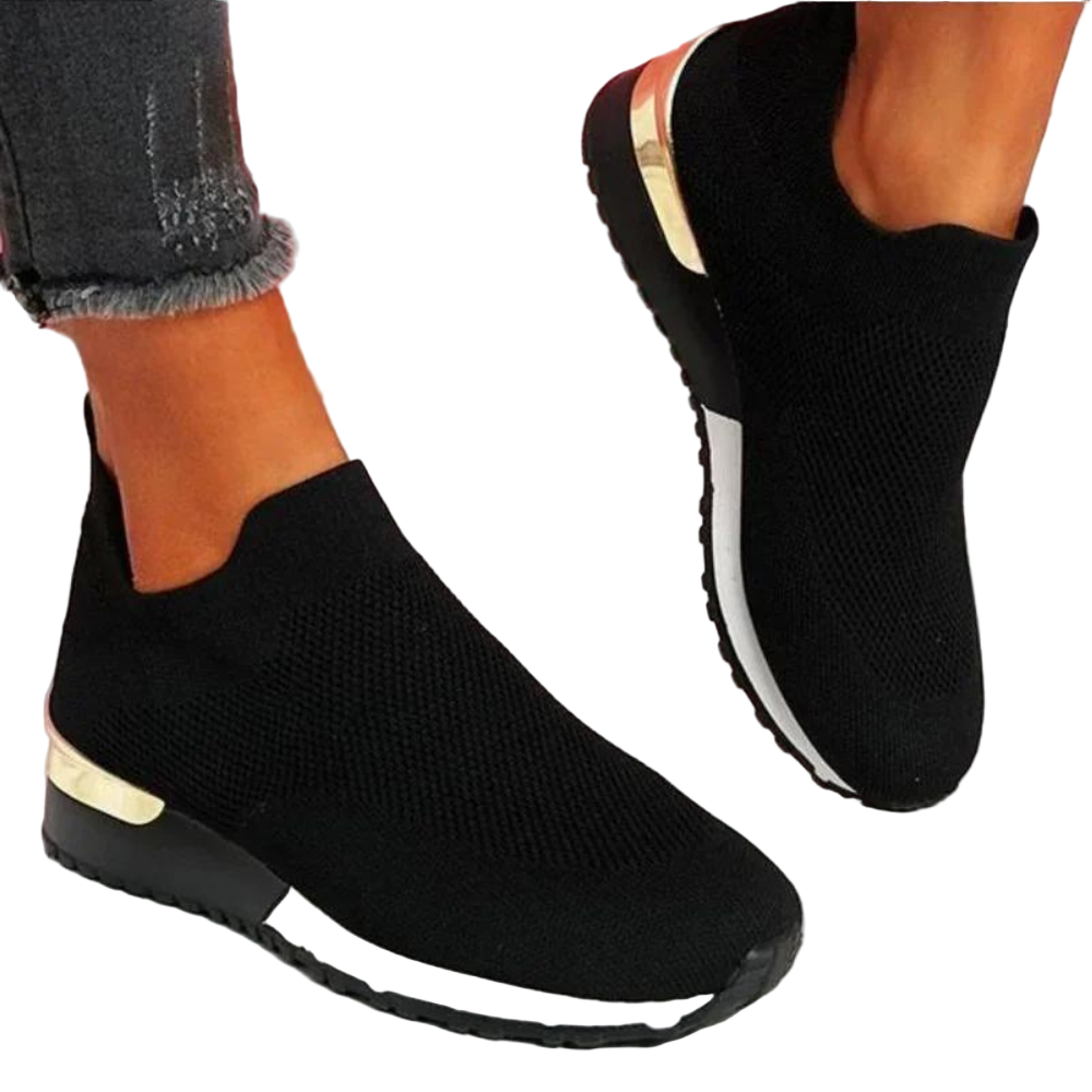 Naisten Slip-On Kengät Hengittävällä Designilla 0