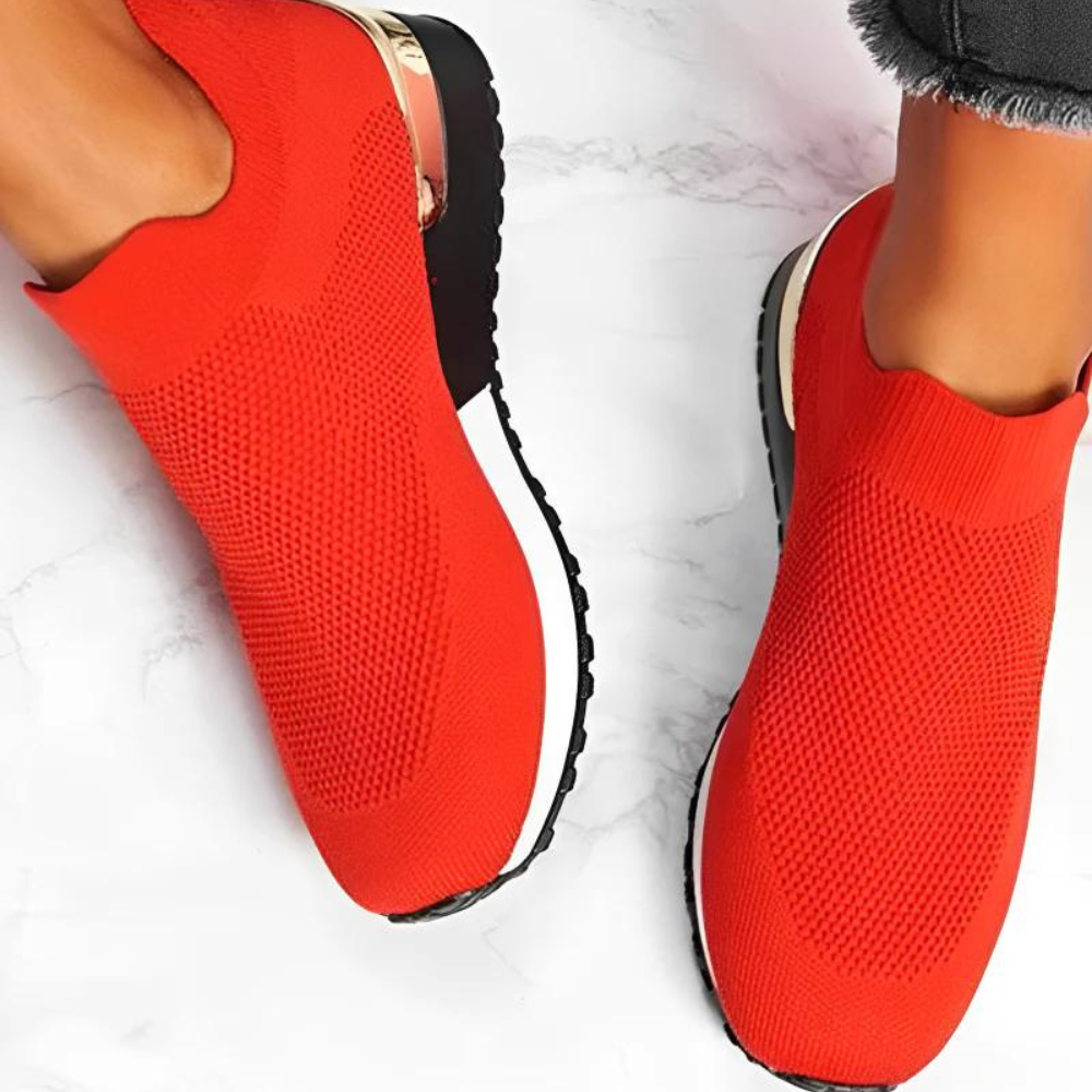 Naisten Slip-On Kengät Hengittävällä Designilla 1