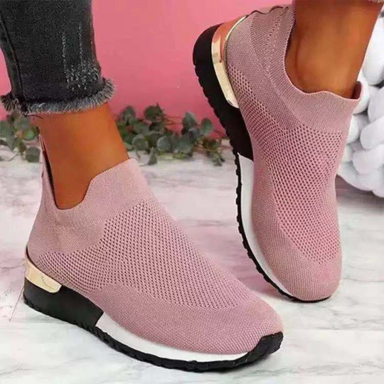 Naisten Slip-On Kengät Hengittävällä Designilla 5