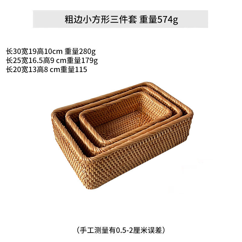 Naisten Suorakaiteen Muotoinen Säilytyskori 7