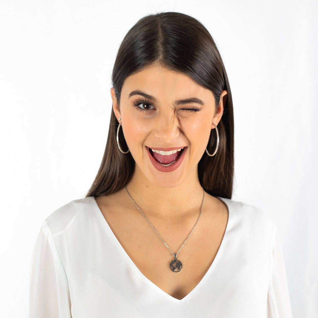 Naisten Suuret Minimalistiset Korvakorut 2