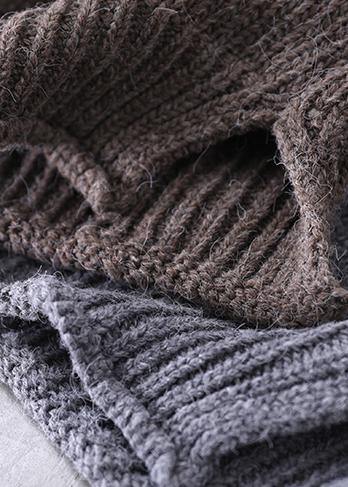 Naisten Suurikokoinen Huppari Neulottu Liivi 7