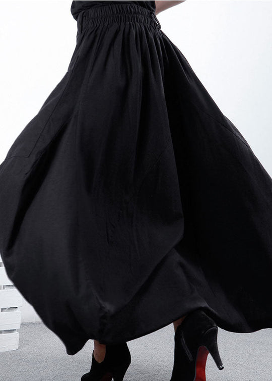 Naisten Talvihame Epäsymmetrinen Muotoilu Taskuilla 3