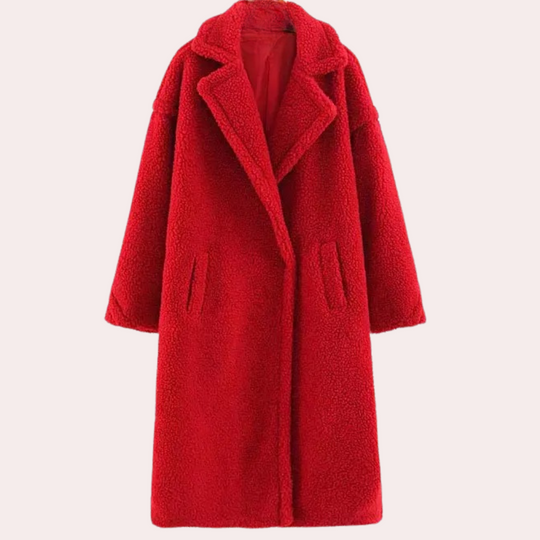 Naisten Talvitakki Fluffy Lämmin Rento 1
