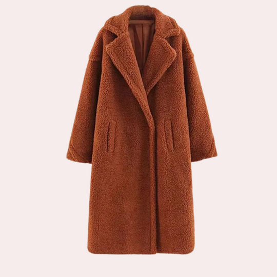 Naisten Talvitakki Fluffy Lämmin Rento 2