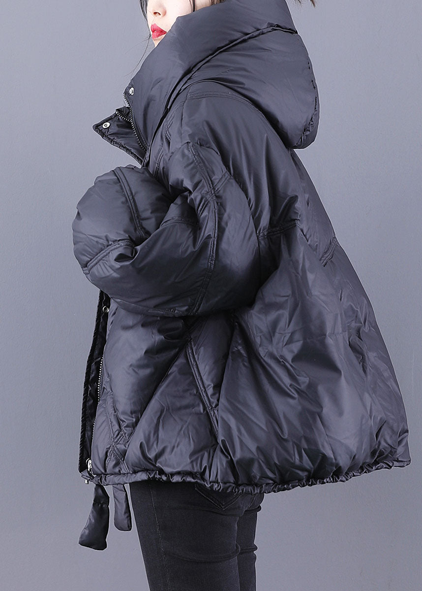 Naisten Talvitakki Huppu ja Vetoketju 6