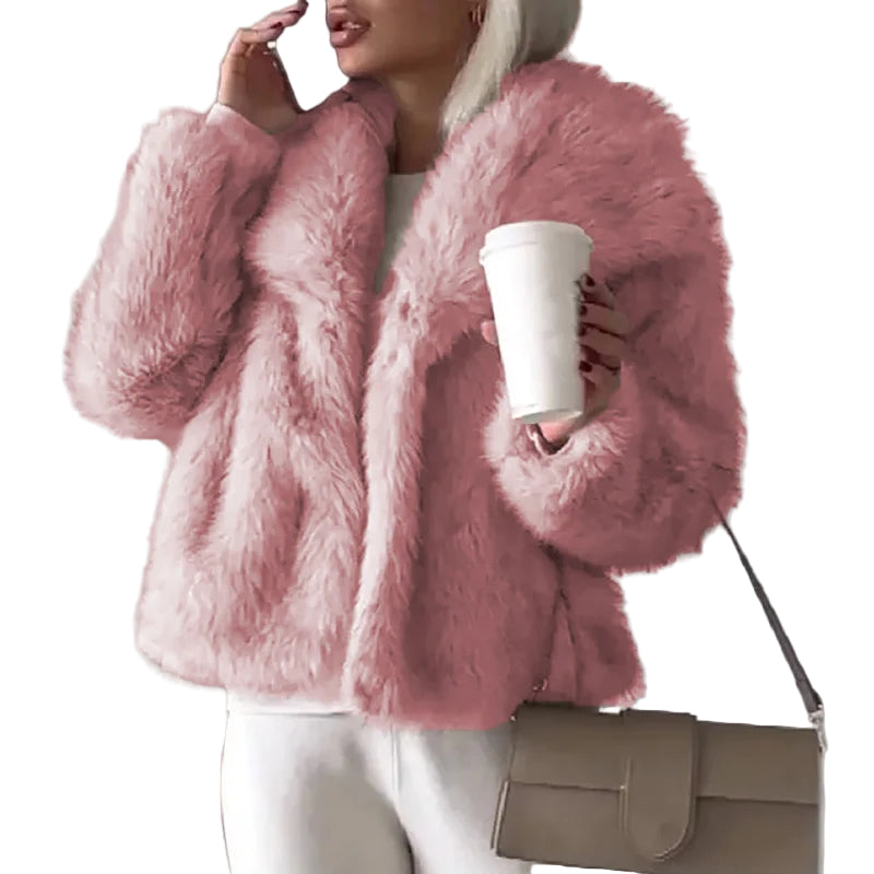 Naisten Talvitakki Modernilla Leikkauksella 0