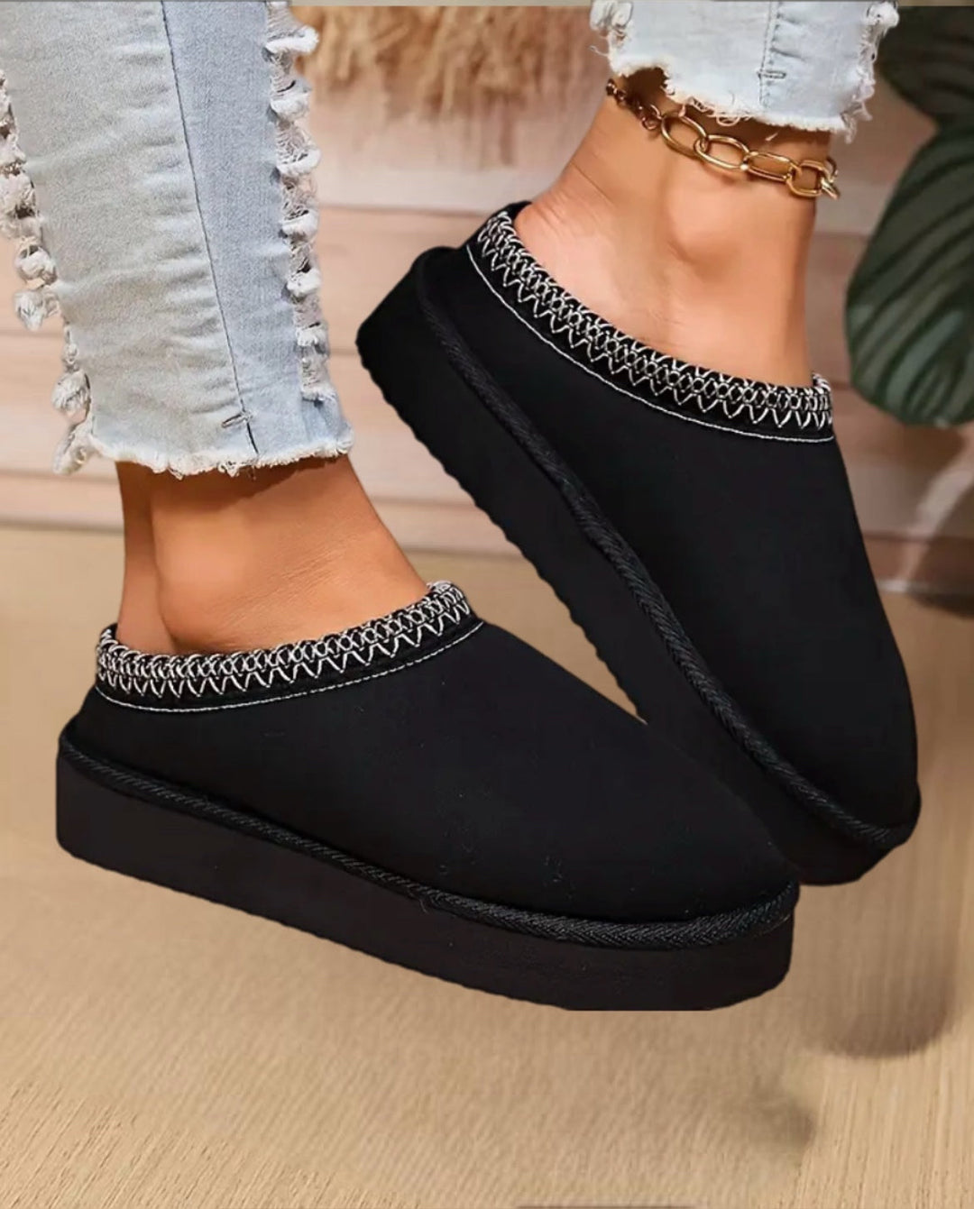 Naisten Talvitossut Mukavalla Muotoilulla 1