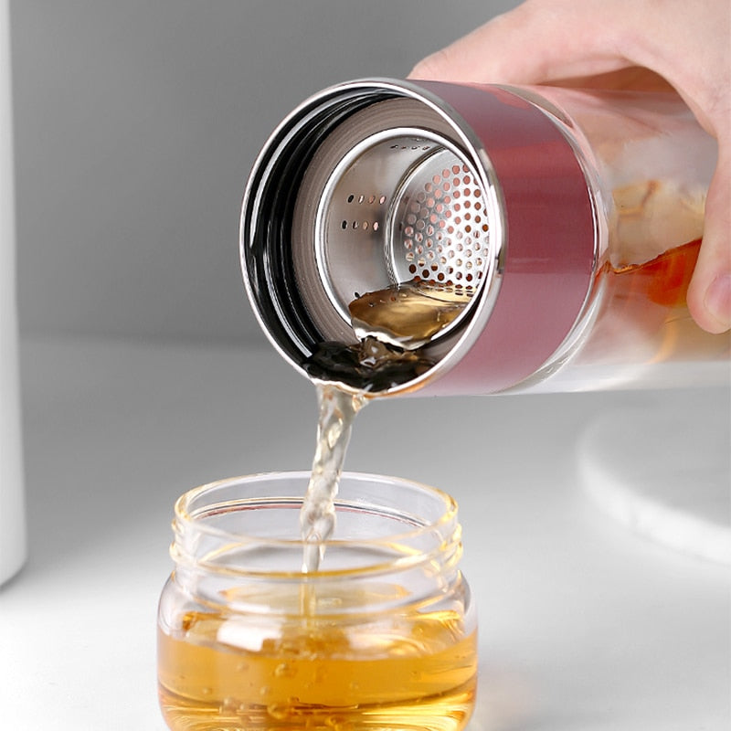 Naisten Teepullo 2-in-1 Infuser Moderni Muotoilu 3