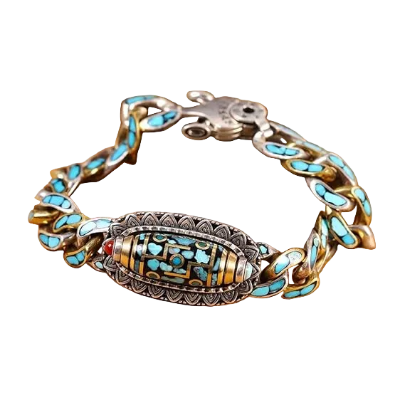 Naisten Turkoosi Rannekoru Henkisellä Voimalla 0