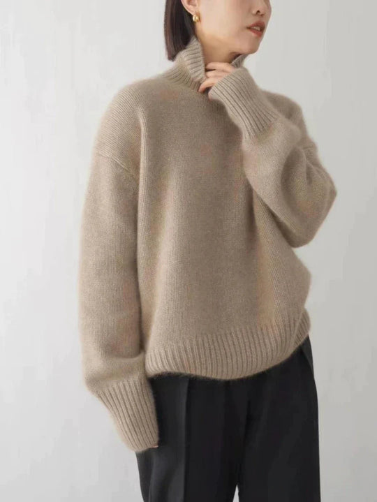 Naisten Turtleneck Paita Klassinen 6