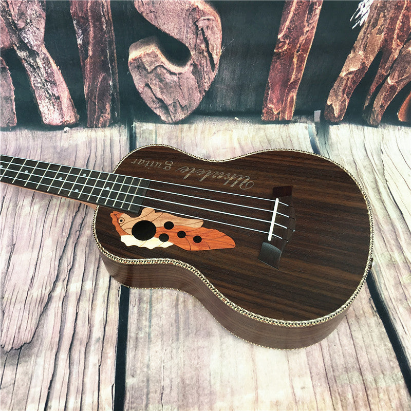 Naisten Ukulele 23 Tuumaa Värikäs Rainbow Body 2