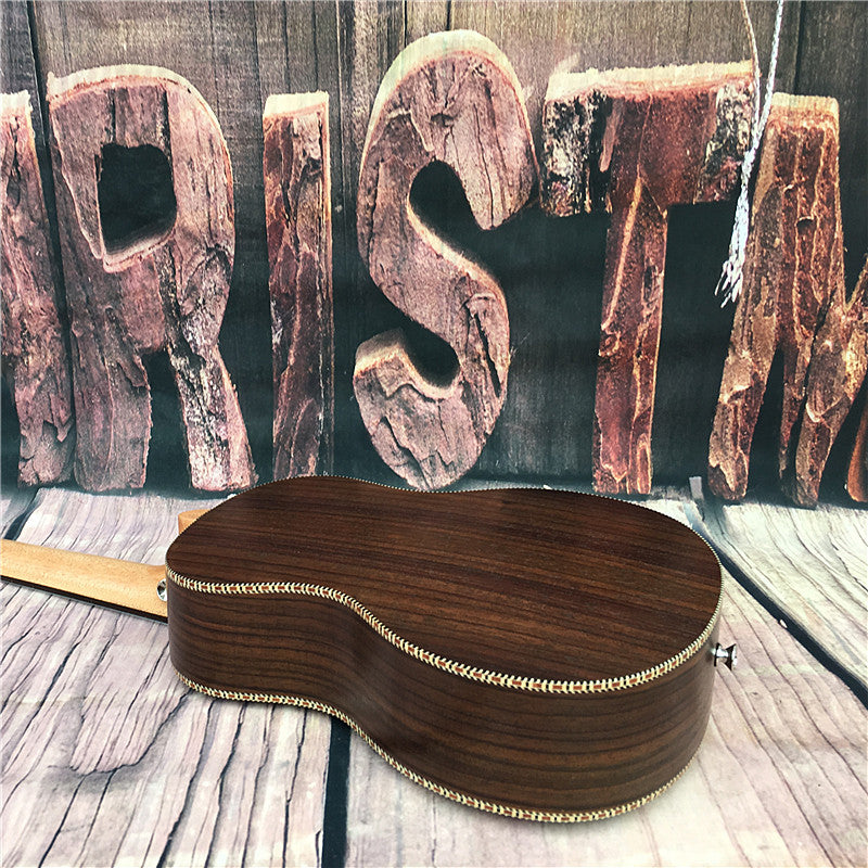 Naisten Ukulele 23 Tuumaa Värikäs Rainbow Body 3
