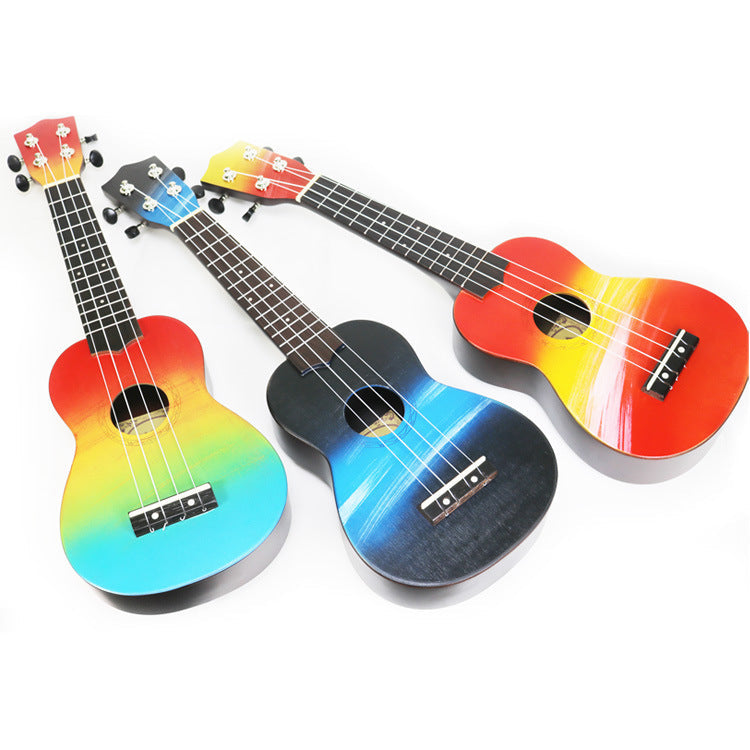 Naisten Ukulele Kirkas ja Kannettava Soitin 1