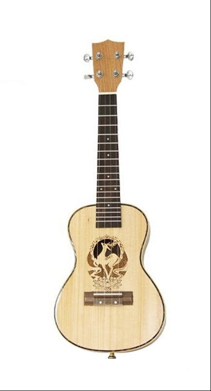 Naisten Ukulele Klassinen Muotoilu Kompakti Soitin 3