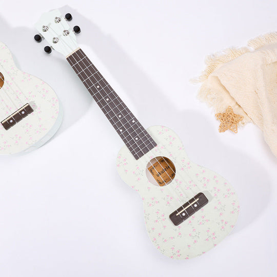 Naisten Ukulele Kukka-aiheisella Kuviolla 1