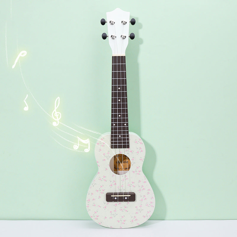 Naisten Ukulele Kukka-aiheisella Kuviolla 2
