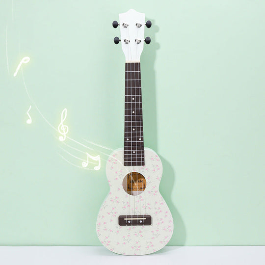 Naisten Ukulele Kukka-aiheisella Kuviolla 2
