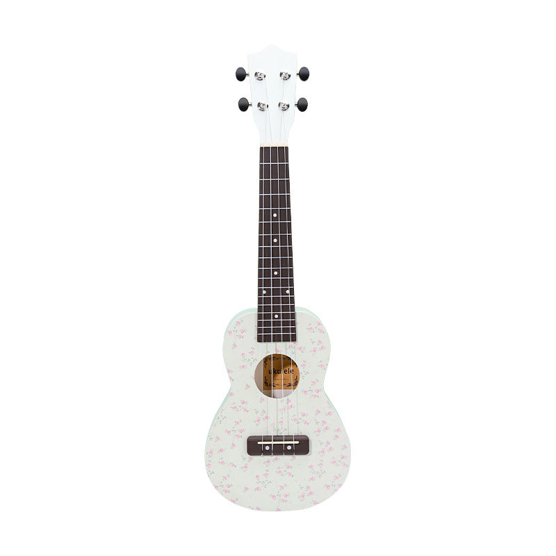 Naisten Ukulele Kukka-aiheisella Kuviolla 4