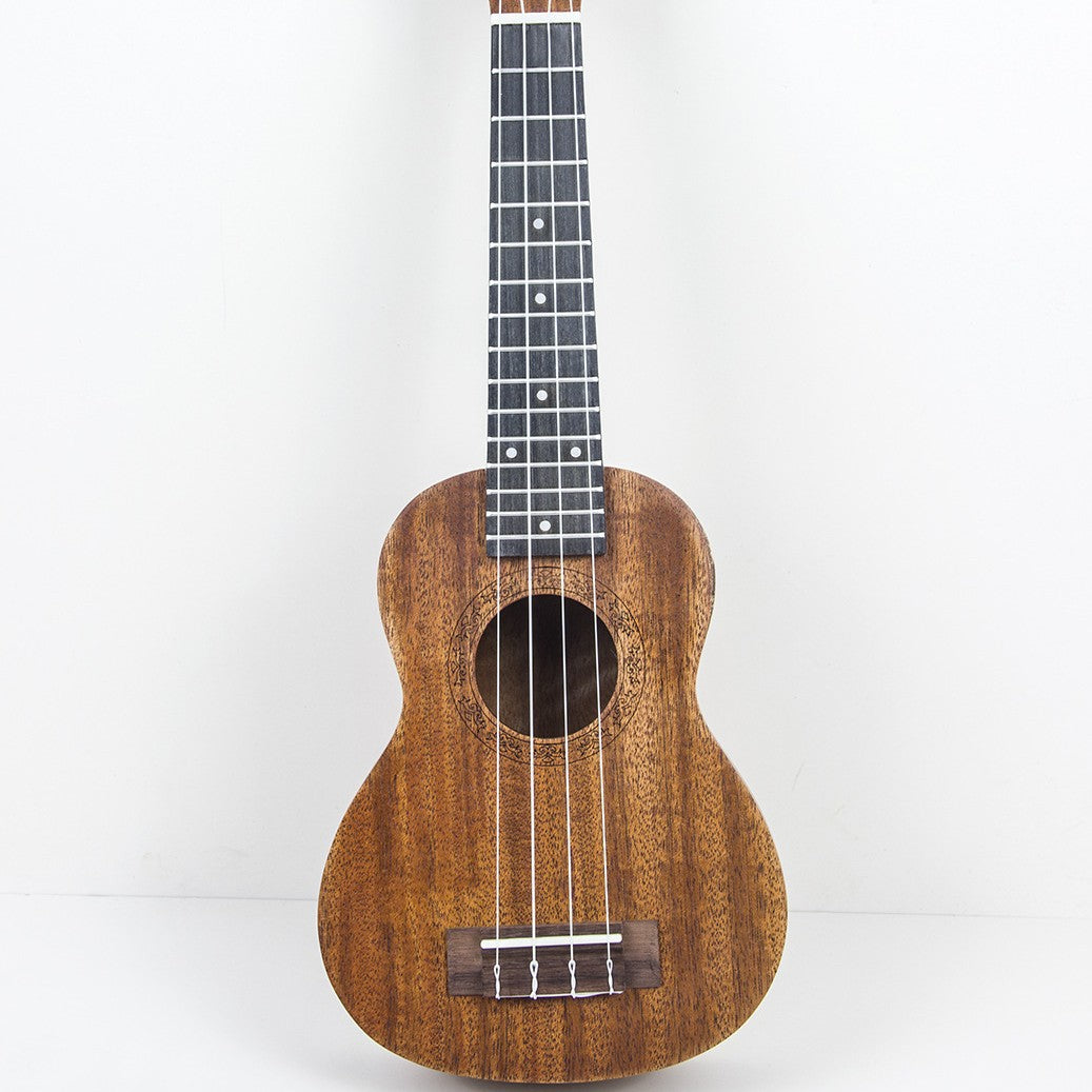 Naisten Ukulele Massiivipuu Bowlift-malli 0
