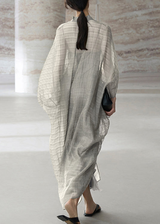 Naisten V-kaula-aukkoinen Patchwork-mekko 3