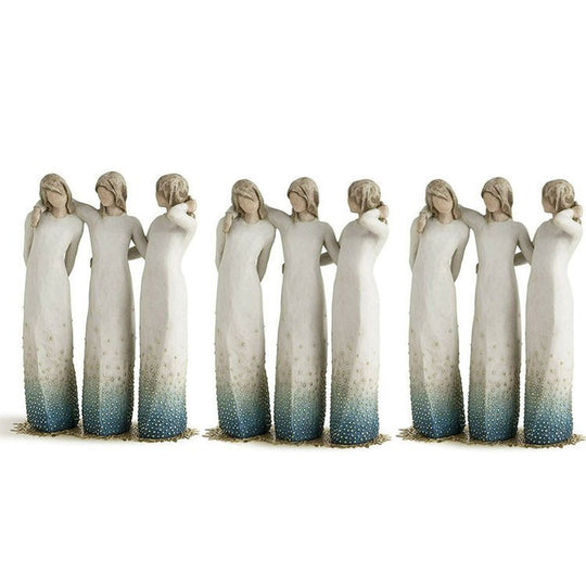 Naisten Veistoksellinen Figuri Ystävyyden Symboli 6